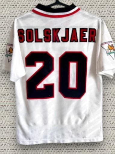 96/97 マンチェスター・ユナイテッド アウェイ スールシャール 20番