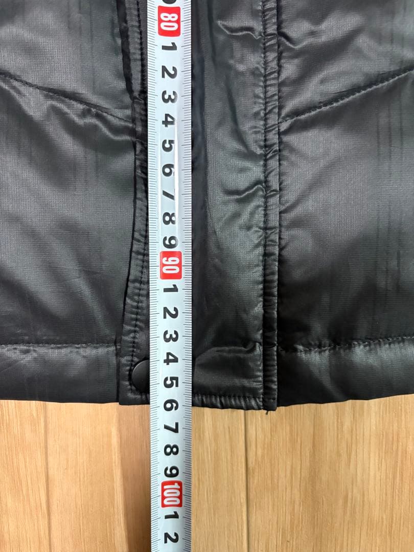 adidas ブラック ベンチコート