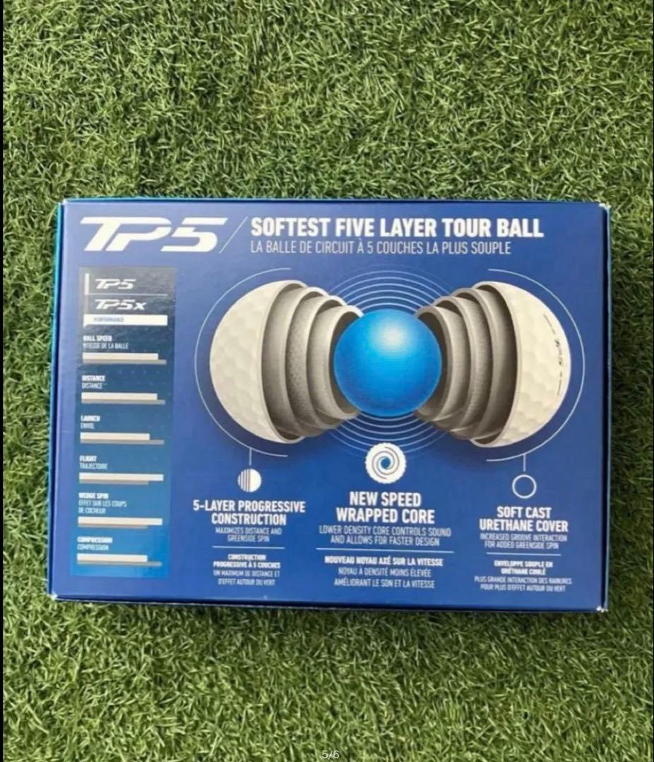 新品・限定テーラー　ローリーマキロイ　RORS TP5 ボール 1ダース