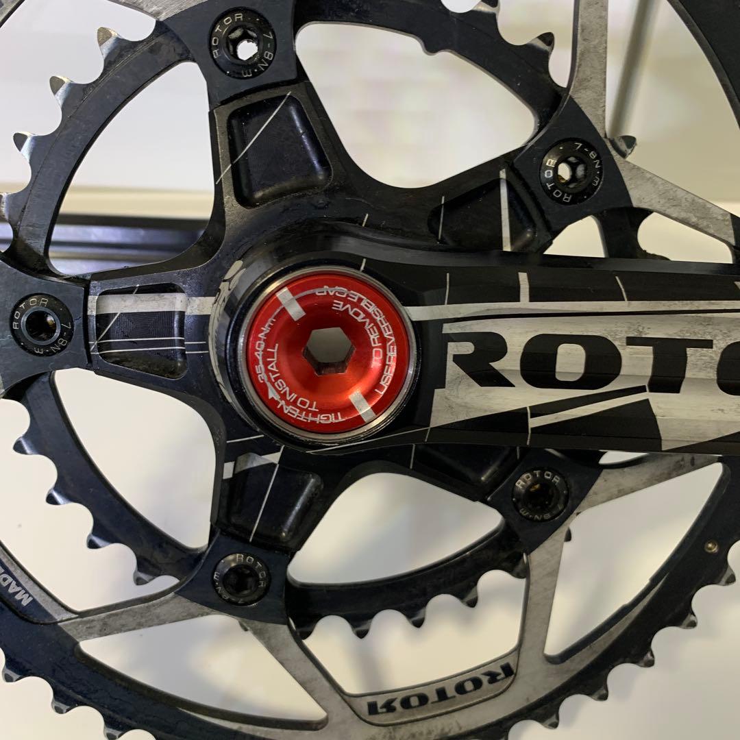 ROTOR 3D+ クランクセット ブラック