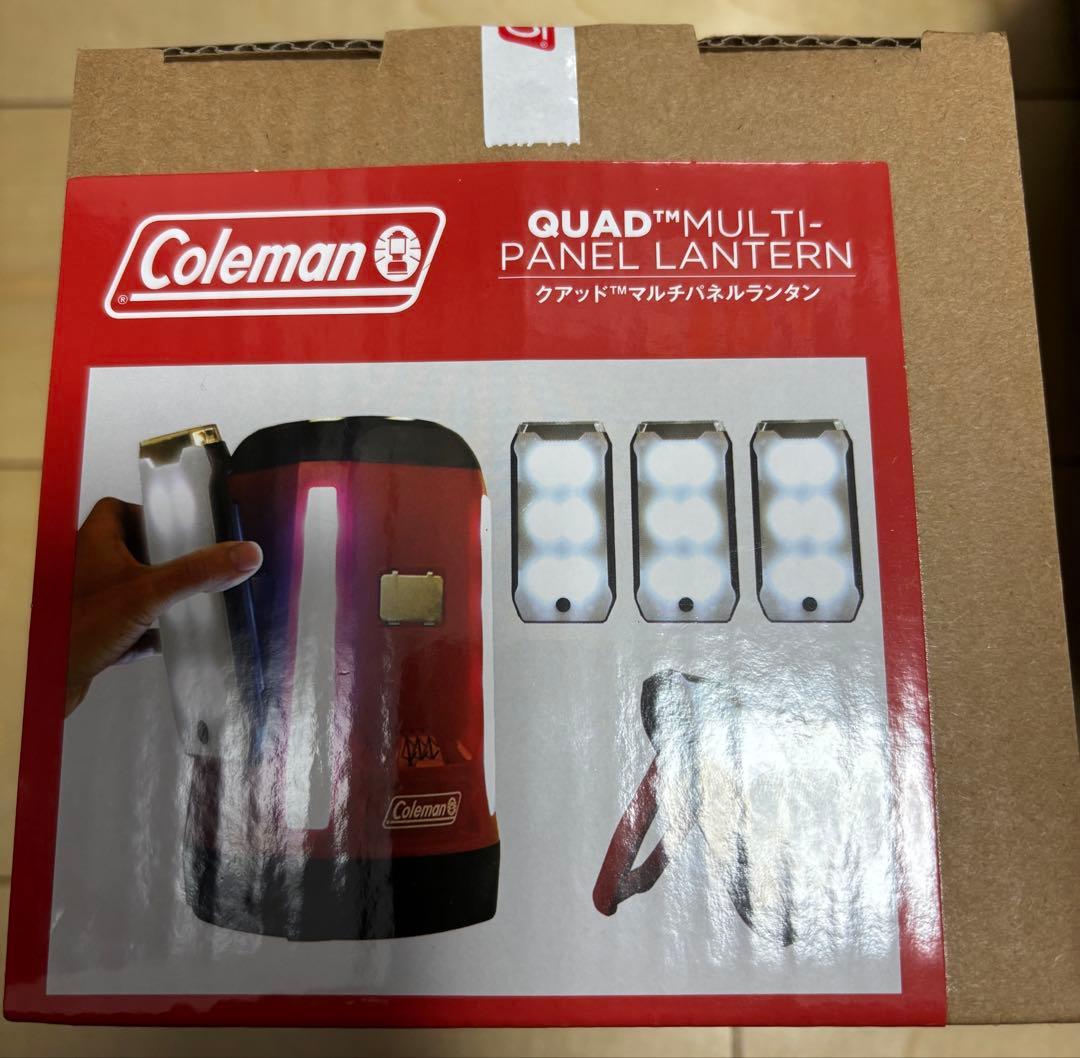 新品未開封　コールマン　クアッドマルチパネルランタン