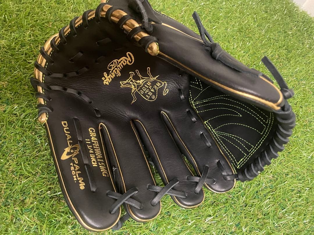 新品　Rawlings 軟式 HOH Wizard #01 ブラック　投手用