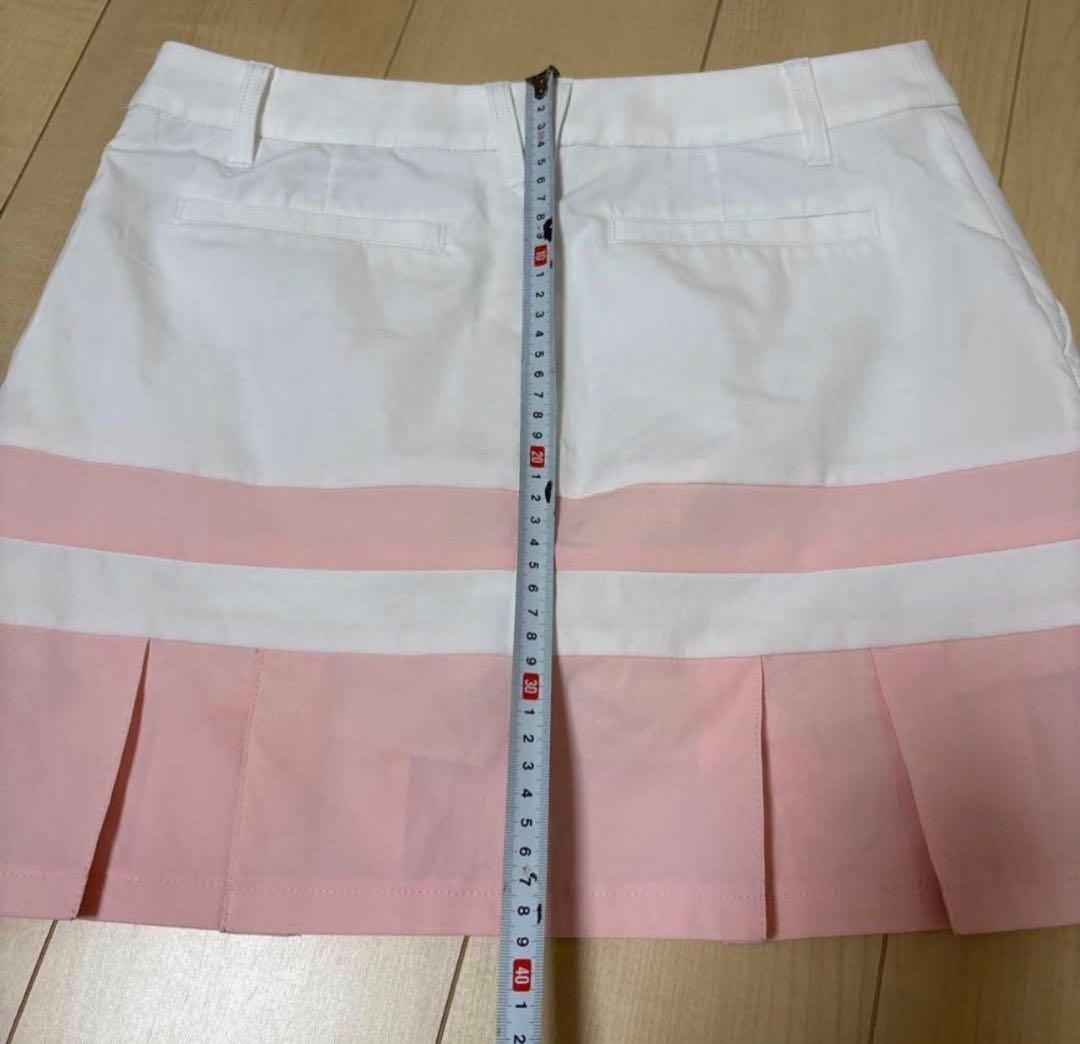 超美品　デサント　ゴルフ　ポロシャツ　スカート　2点セット L春夏