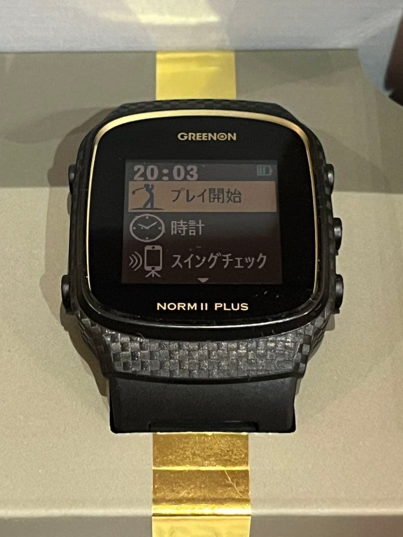 GREENON ザ・ゴルフウォッチ NORM Ⅱ PLUS ノルム2プラス　美品