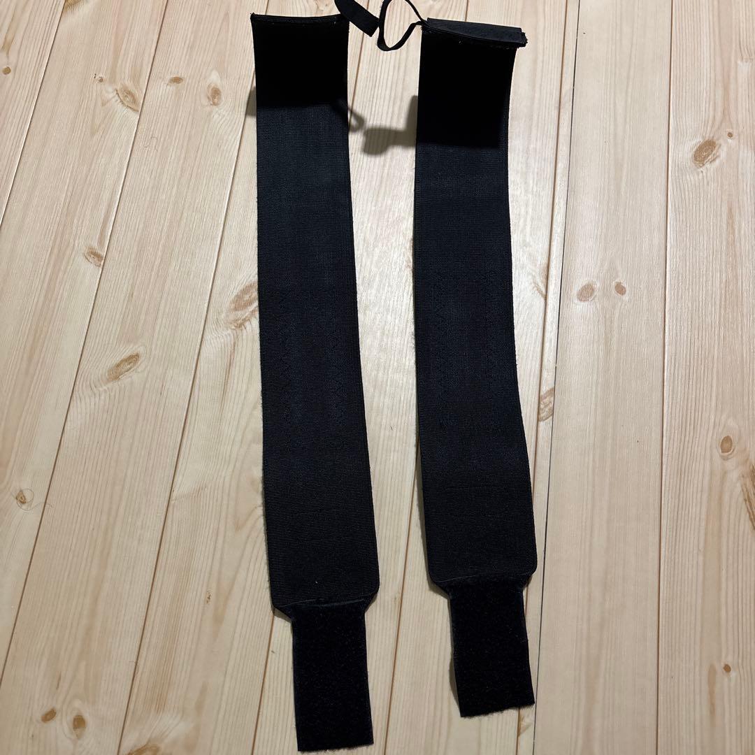 SBD トレーニングストラップ ブラック ベルクロ付き スティッフ M