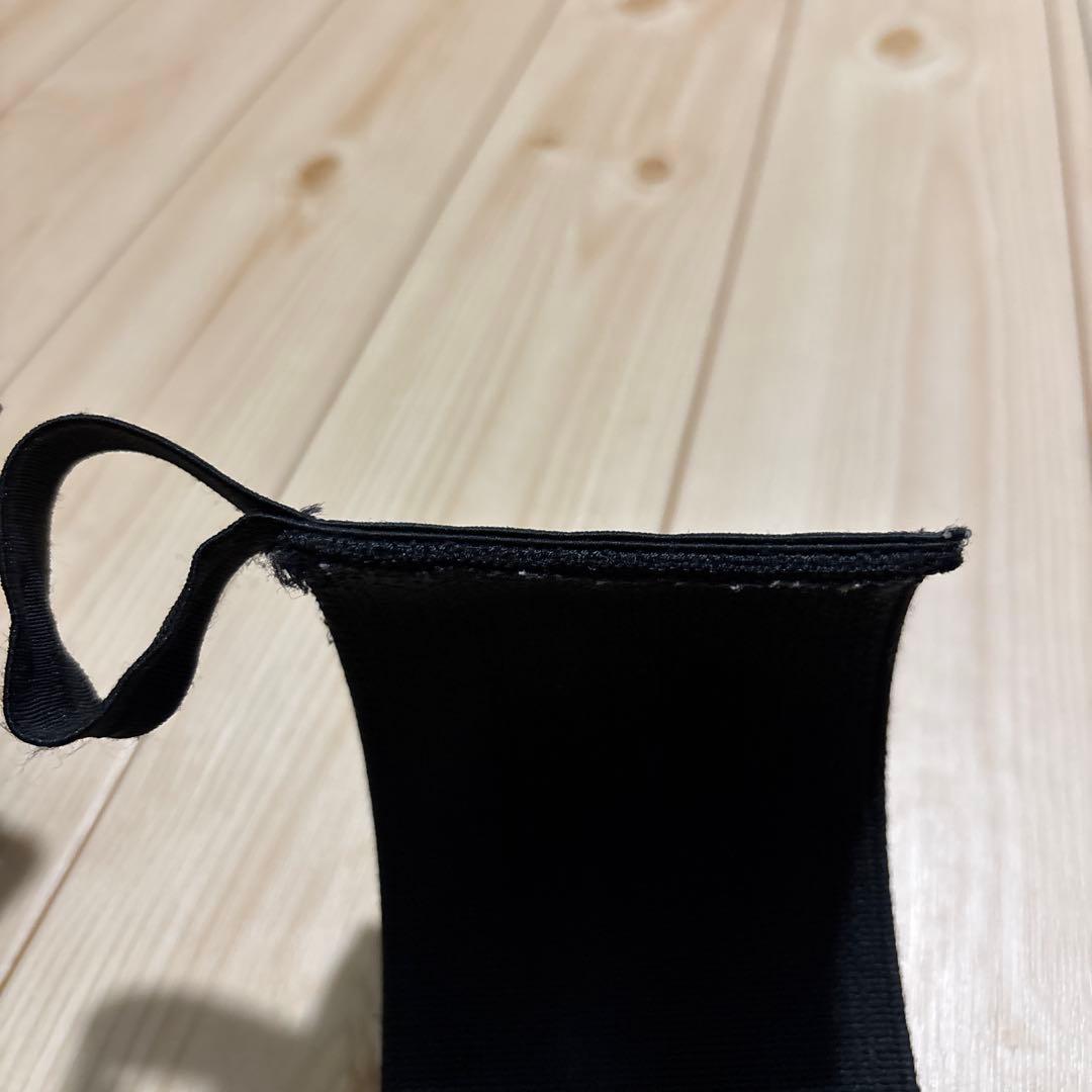 SBD トレーニングストラップ ブラック ベルクロ付き スティッフ M