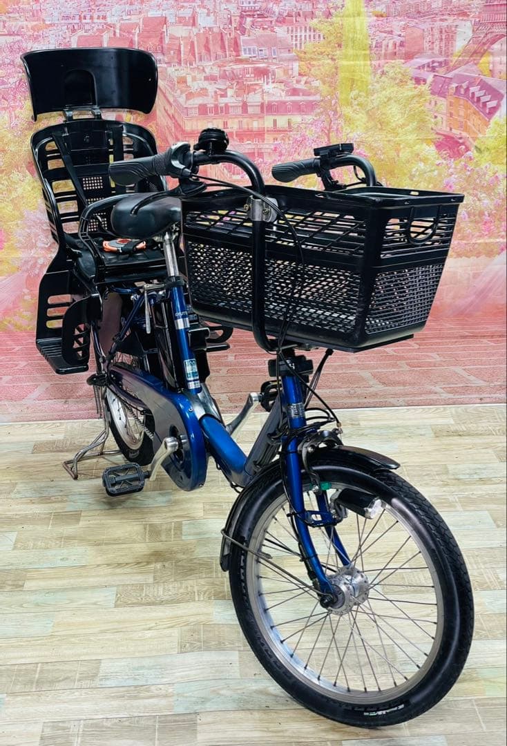 ZK3672 電動自転車 パナソニック 子供乗せ 20インチ 送料無料