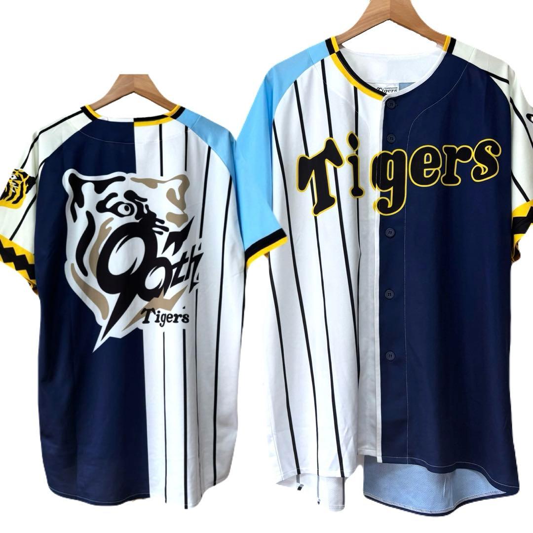 ✨極美品✨ 阪神タイガース 90th 90周年記念 ベースボールシャツ L