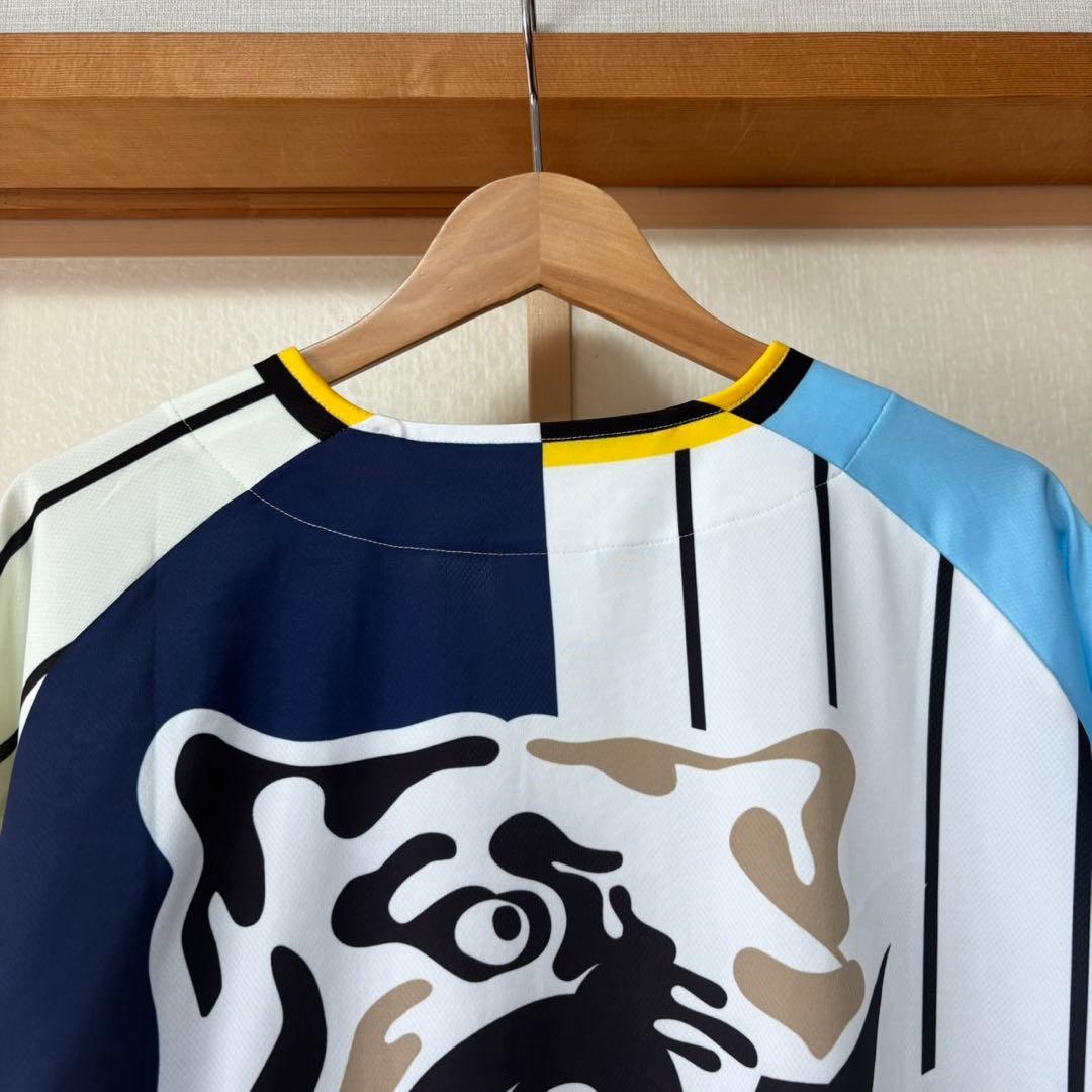 ✨極美品✨ 阪神タイガース 90th 90周年記念 ベースボールシャツ L