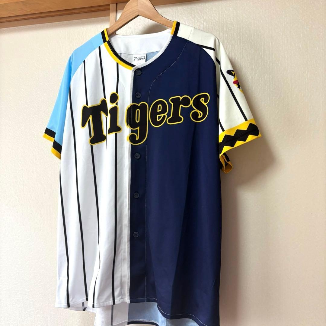 ✨極美品✨ 阪神タイガース 90th 90周年記念 ベースボールシャツ L