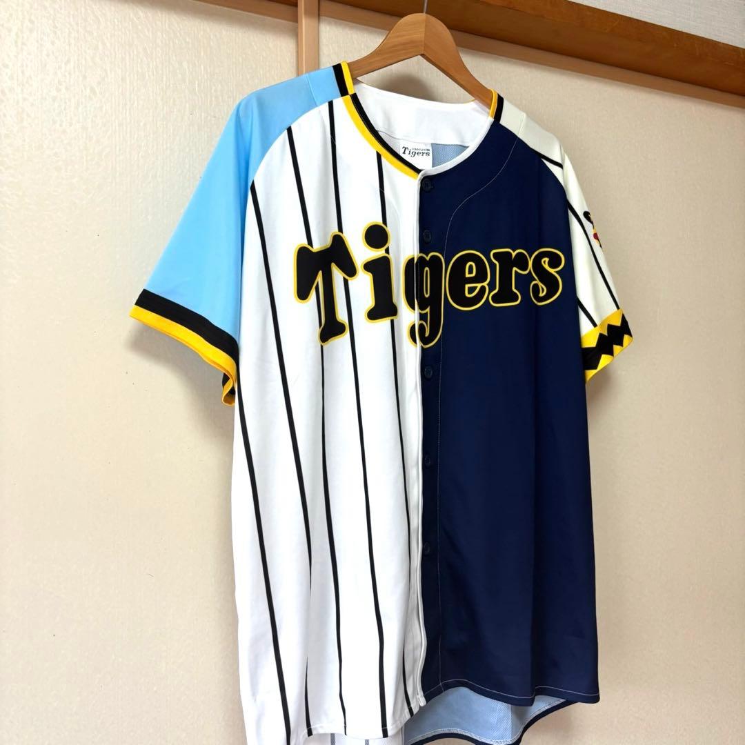 ✨極美品✨ 阪神タイガース 90th 90周年記念 ベースボールシャツ L