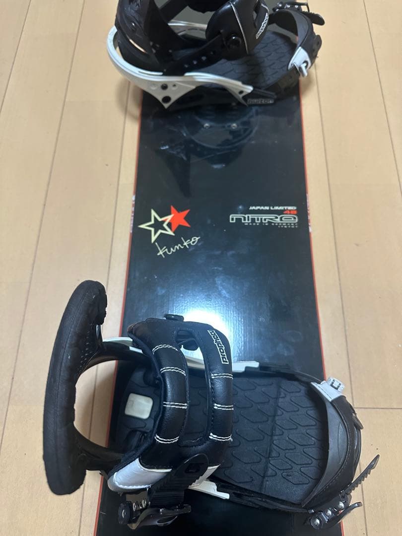 スノーボード Nitro148cm バインディングBURTON size S