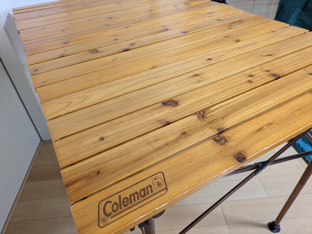 Coleman コールマン ナチュラルウッドロールテーブルクラシック/110