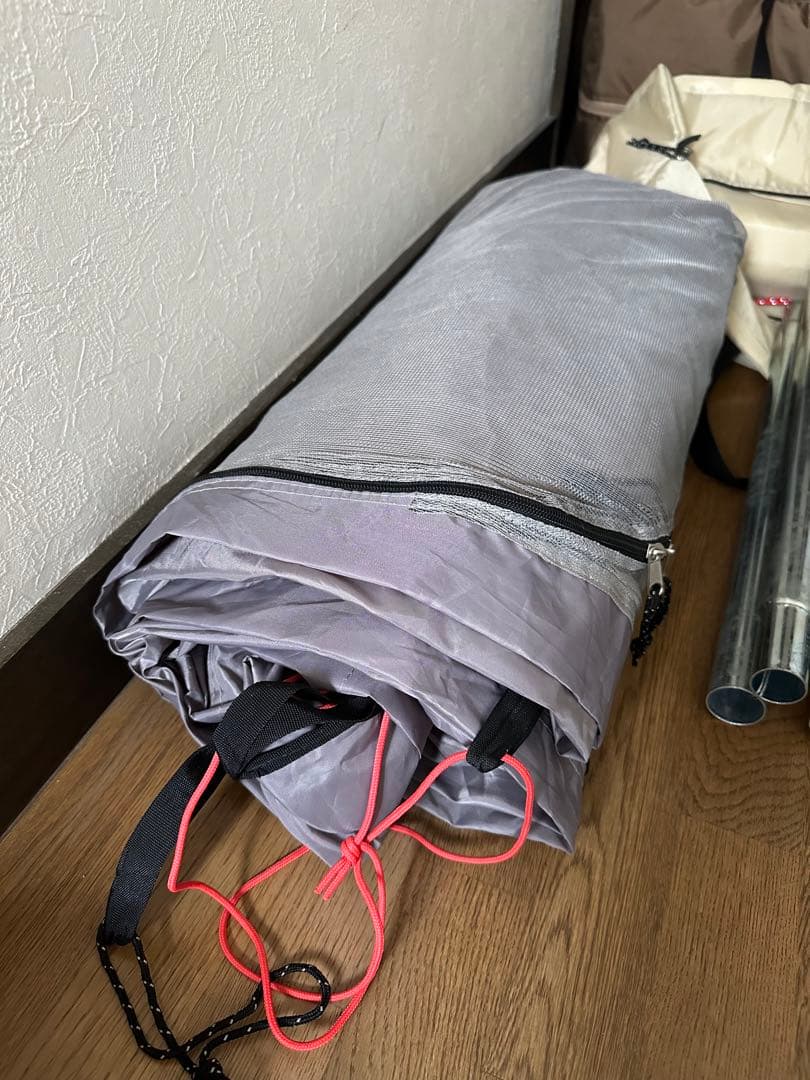 ワンポールテントＬ　DODフルセット（ベージュ）8人用