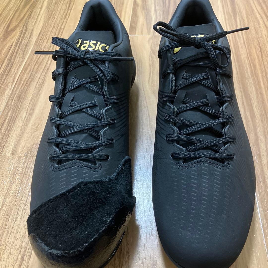 asics 野球用 ブラックシューズ　GOLDSTAGE MA2 ブラック