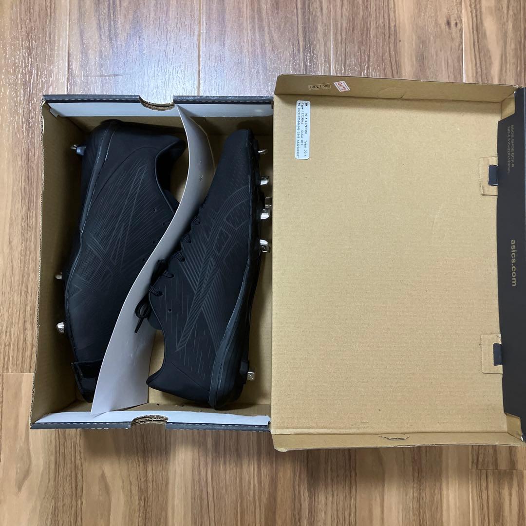 asics 野球用 ブラックシューズ　GOLDSTAGE MA2 ブラック