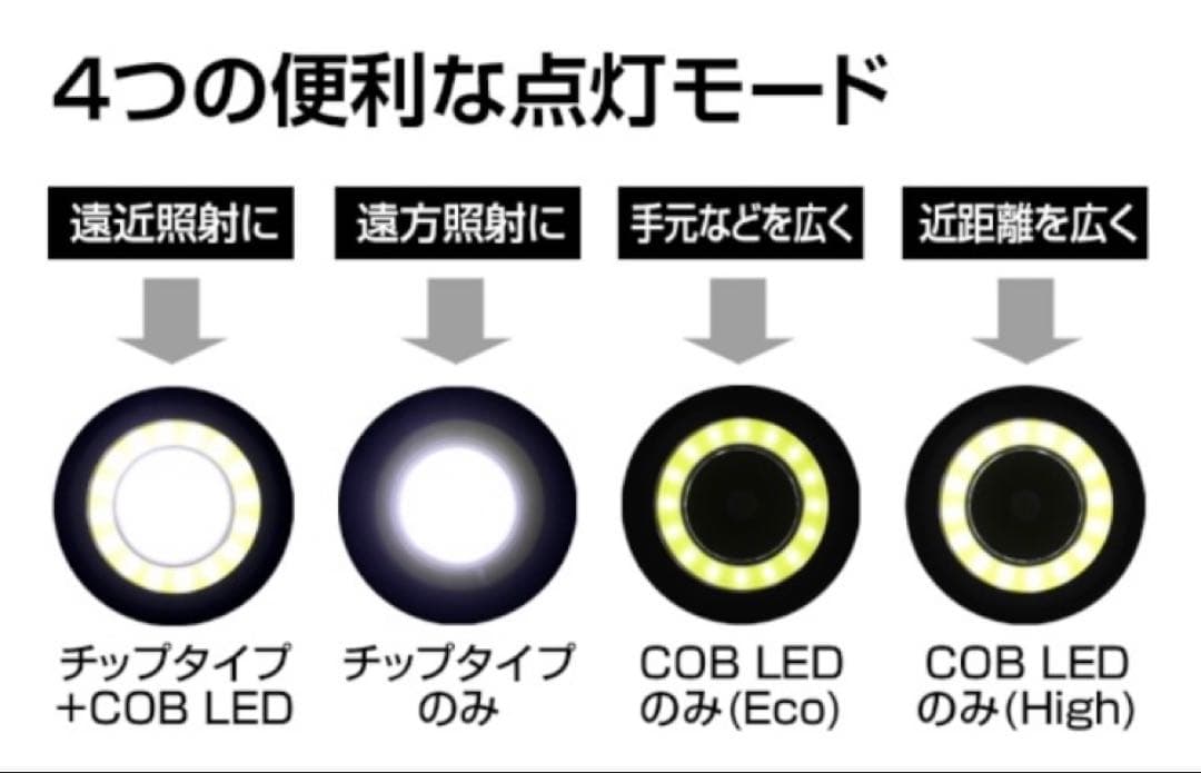 【新品】ジェントス LED 懐中電灯 防災 DIO ライト DI-217R　2本