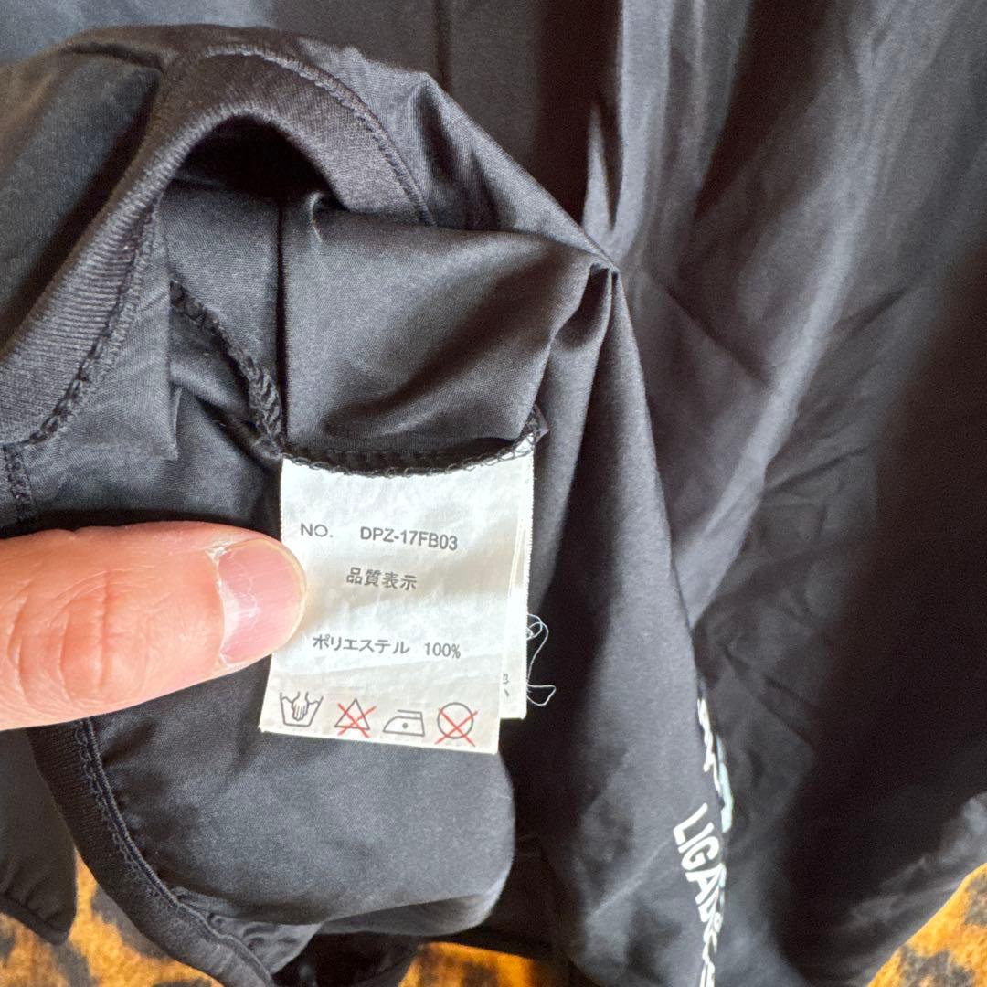 ダウポンチ　上下セット　XLサイズ　ピステ　BLACK フットサル