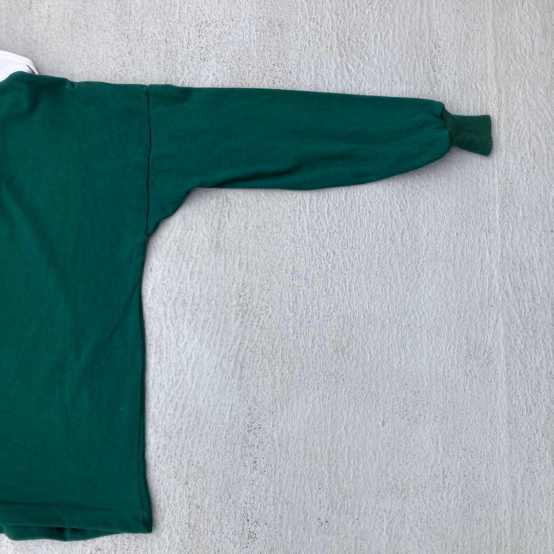 Canterbury ラガーシャツ 長袖　ワラビーズ　ロゴ刺繍　古着