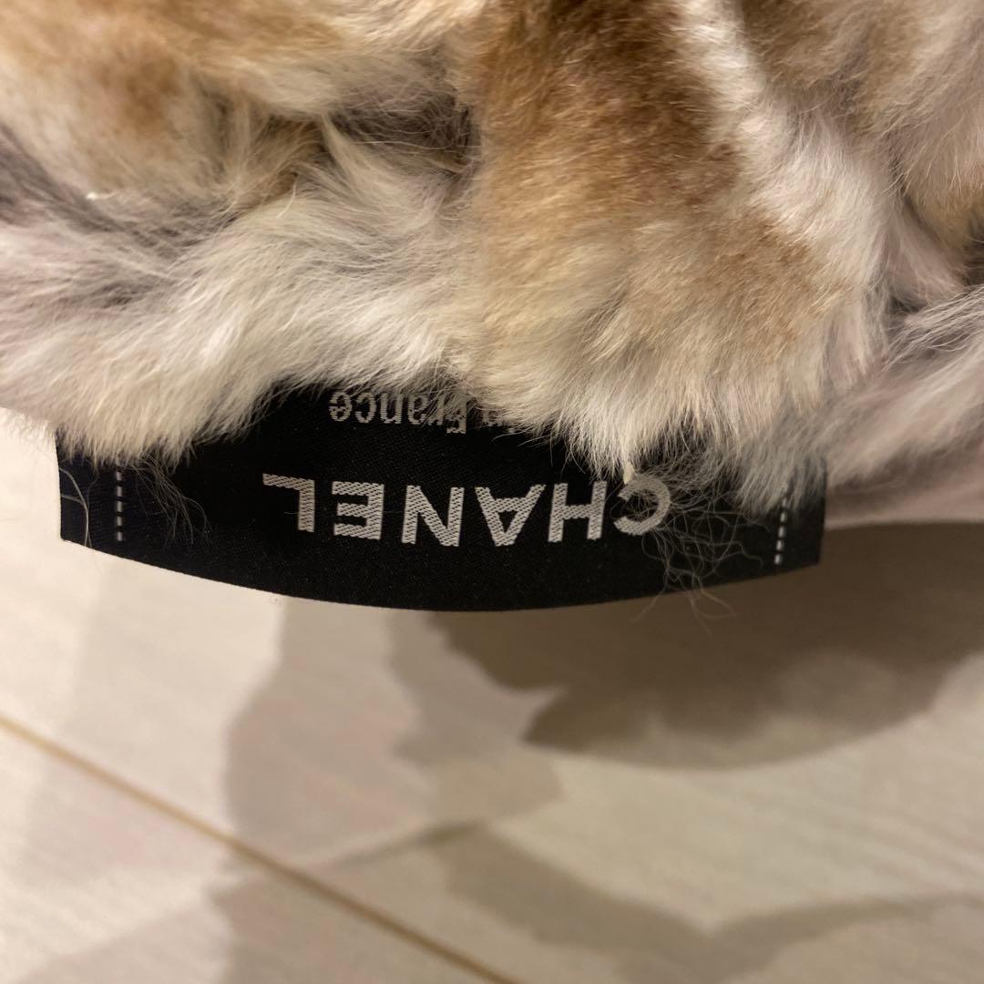 CHANEL シャネル ラビットファー クッション