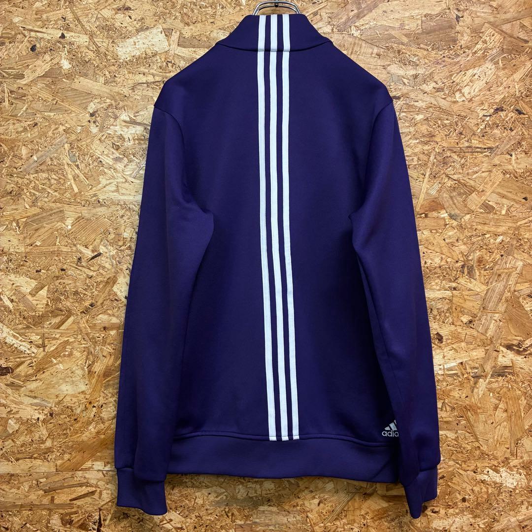 ★adidas★レアルマドリード★トラックジャケット★M★紫★古着★送料無料★