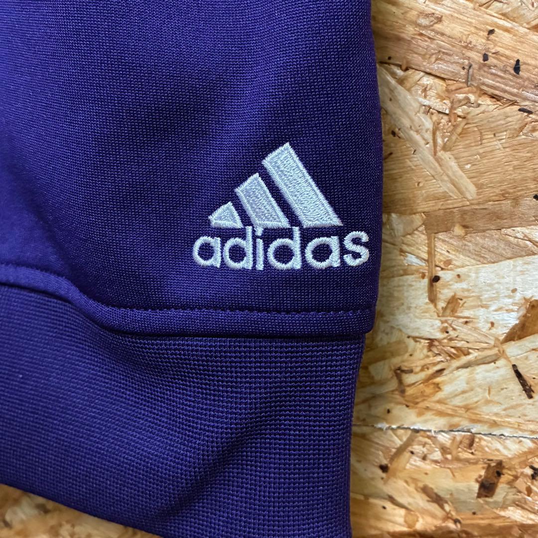 ★adidas★レアルマドリード★トラックジャケット★M★紫★古着★送料無料★