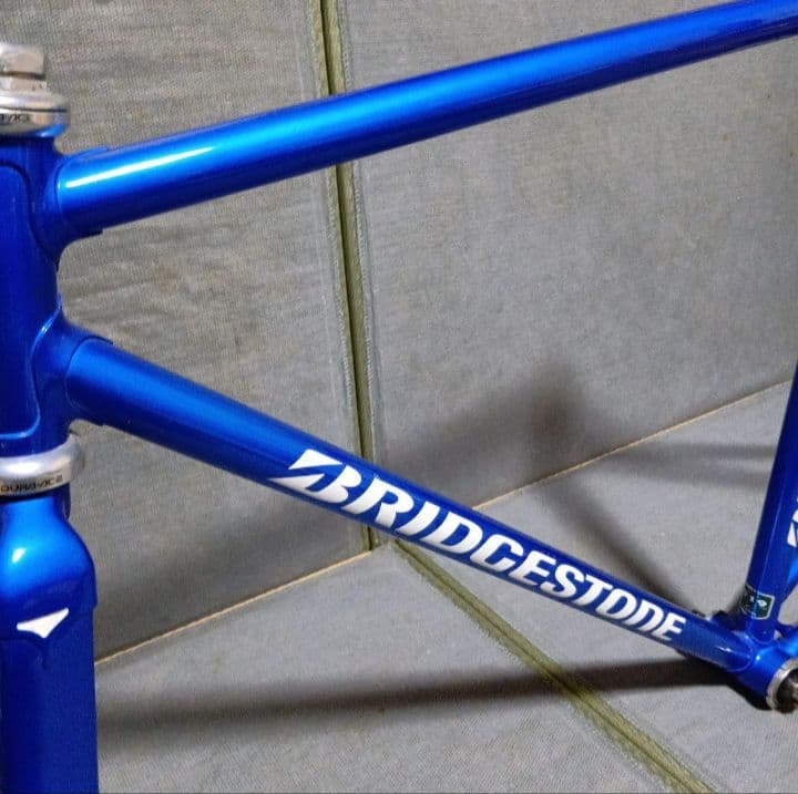 BRIDGESTONE 競輪　ピストフレーム　njs クロモリ　019 マックス