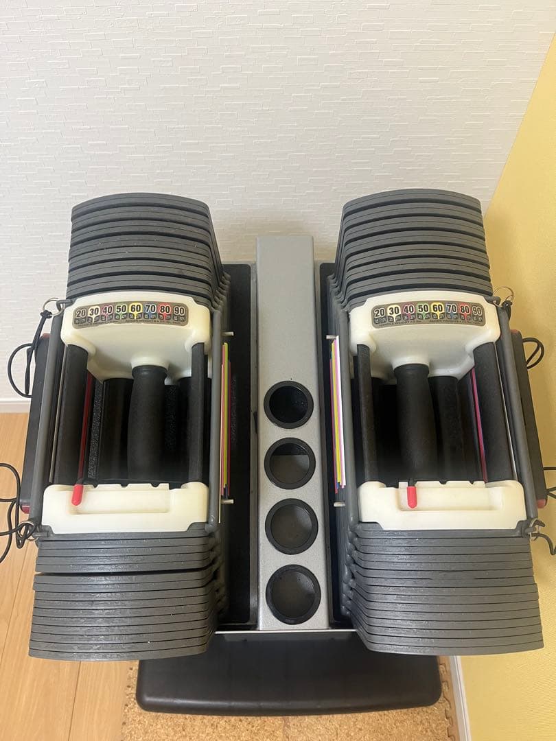 PowerBlock 可変式ダンベル 40kg 専用スタンド付き