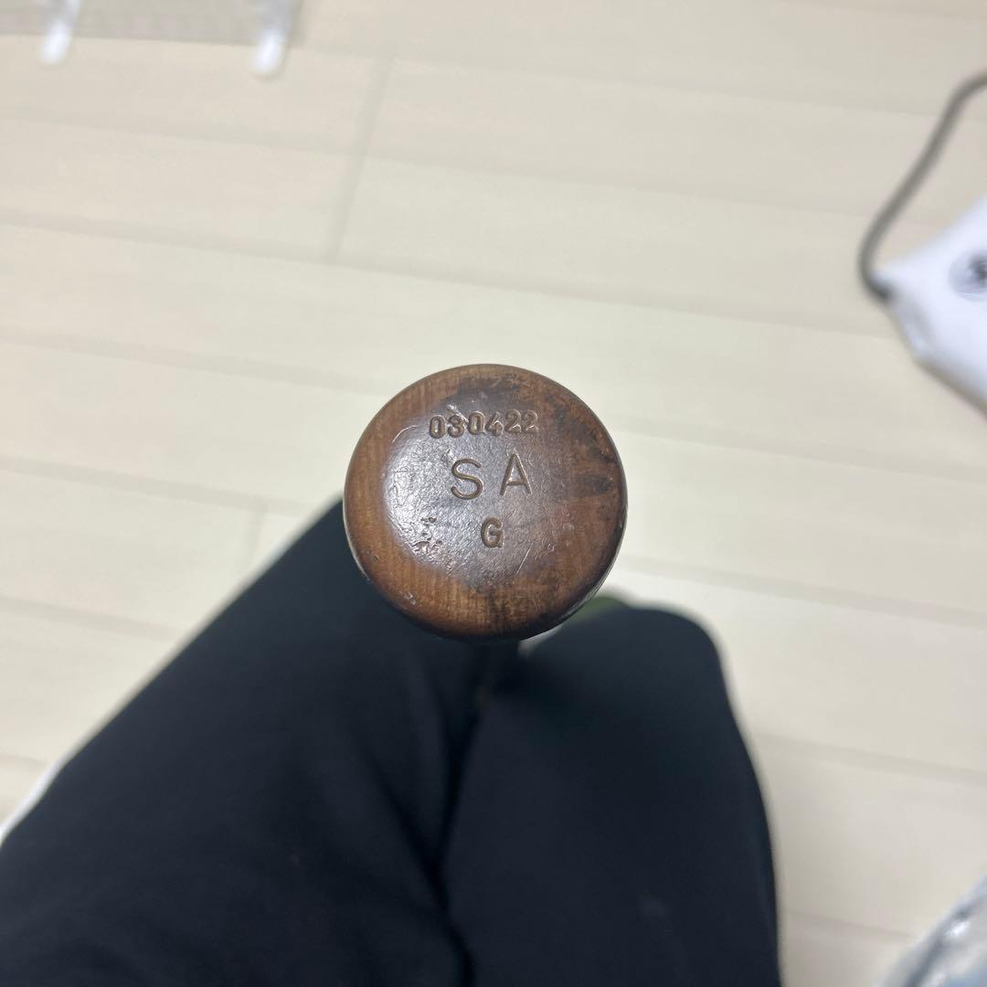 広島カープ　秋山選手練習時使用バット