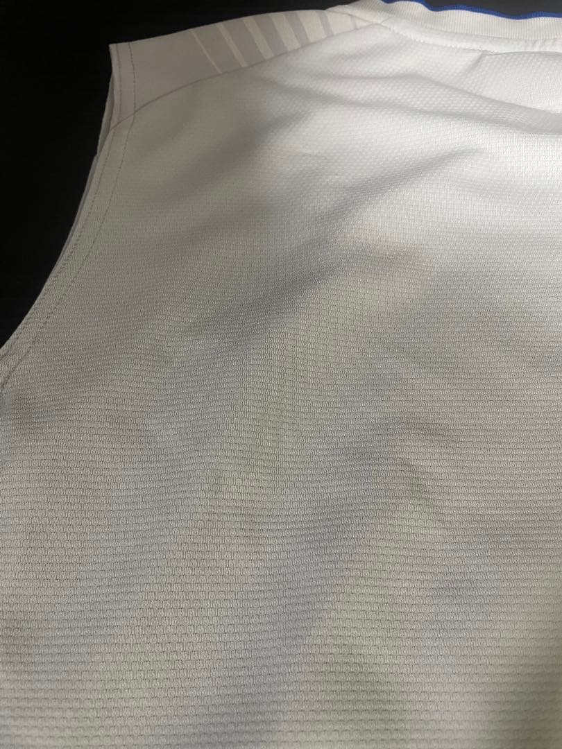 日本代表　桃田賢斗モデル　YONEX ノースリーブシャツ 青カモフラージュ