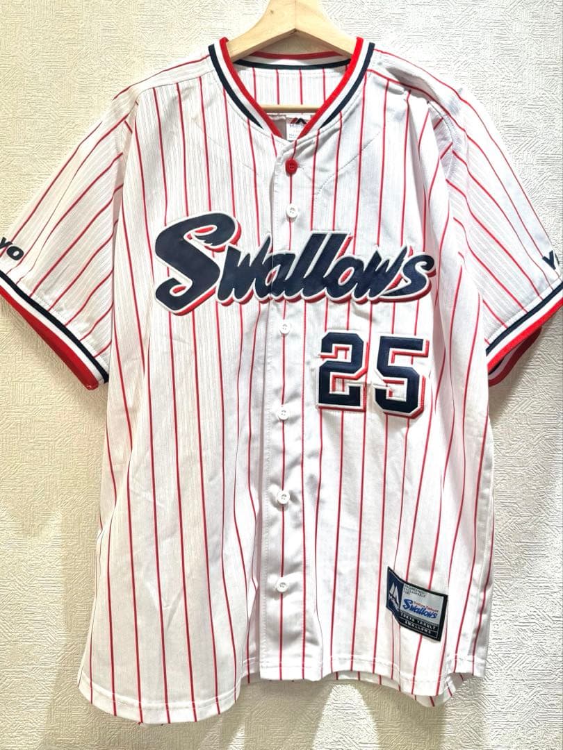 東京ヤクルトスワローズ サンタナ 選手 ユニフォーム L