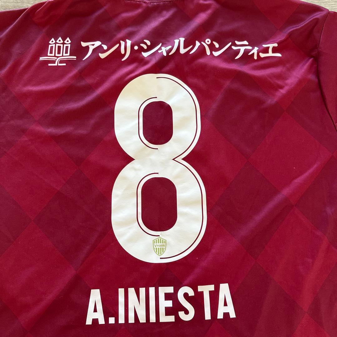 asics ヴィッセル神戸　ユニフォーム　L アンドレス・イニエスタ　8