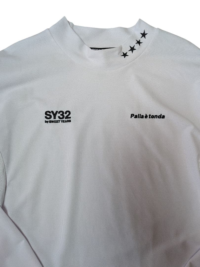 Sy32 モックネック　ロングスリーブ　 ゴルフ　XL