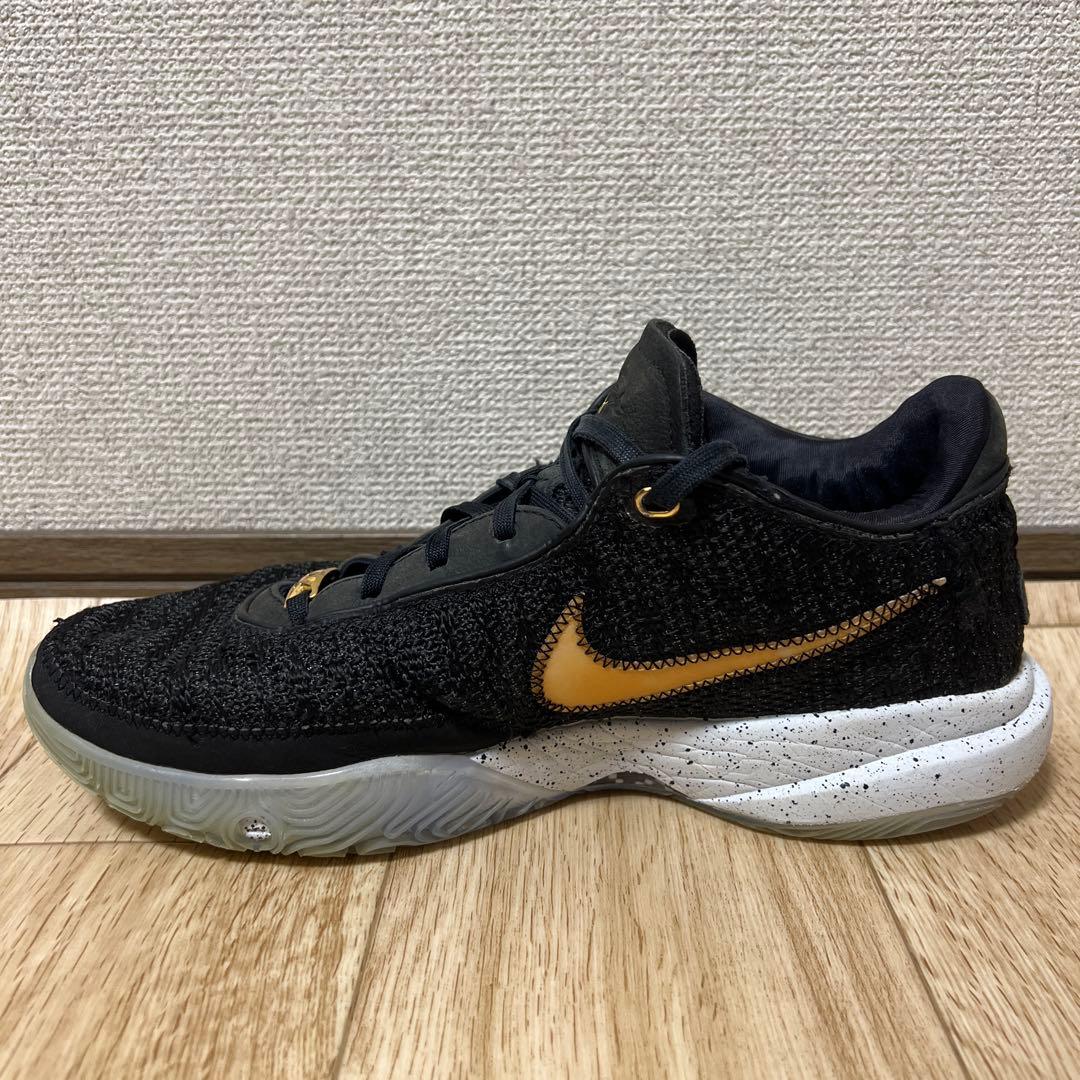 シューズ(男性用) NIKE LeBron 20 EP \"Black/llic Gold\"