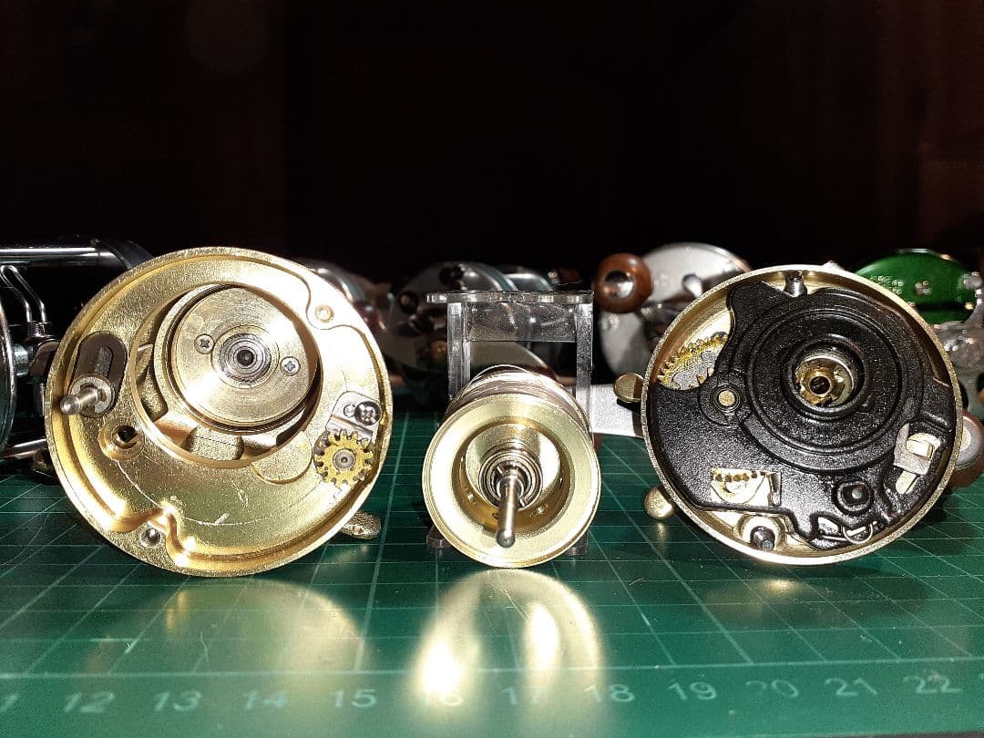 シマノ カルカッタ50XT ウッドノブハンドルカスタム