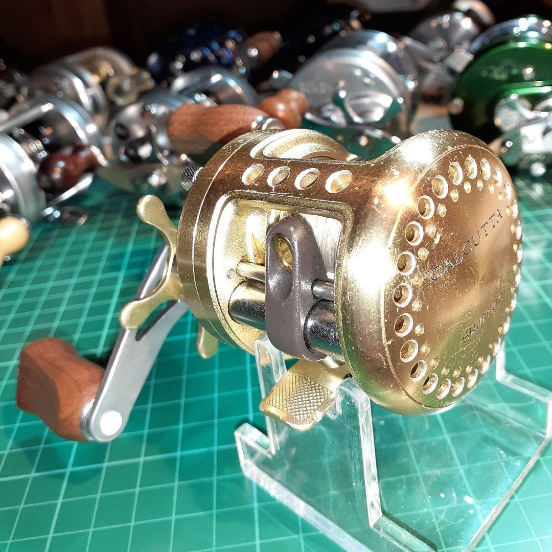 シマノ カルカッタ50XT ウッドノブハンドルカスタム