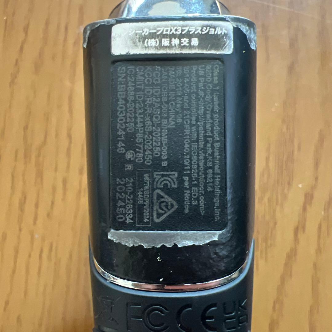 Bushnell PRO X3+ ゴルフ用距離計　ブッシュネル　プロ　X3プラス