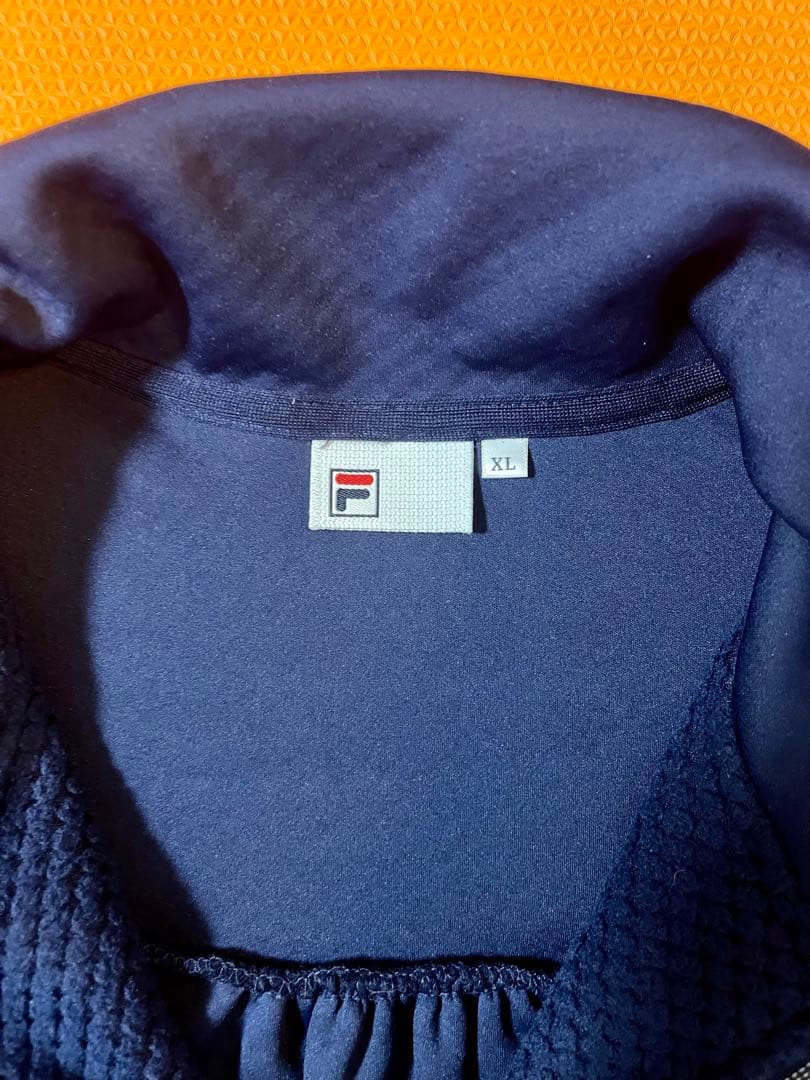 FILA ネイビー ジャケット XL