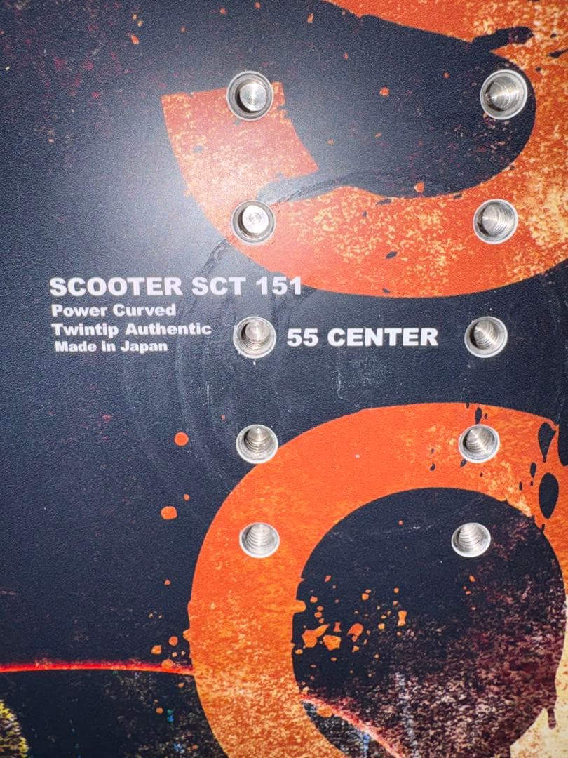 スノーボード SCOOTER SCT 151 UNION CONTACT PRO