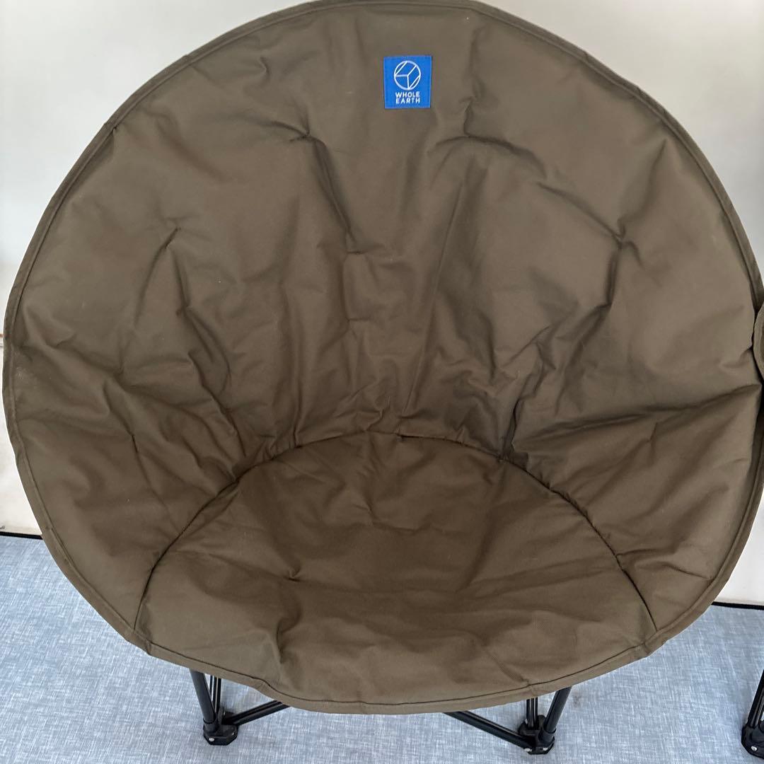 WHOLE EARTH ホールアース　マーメイドチェア　オリーブ色　2脚セット