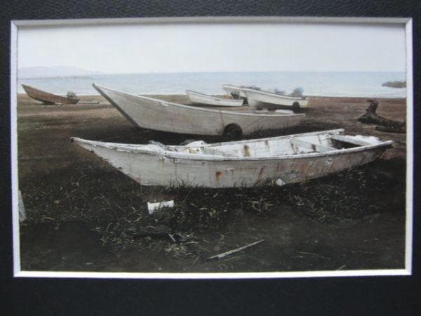 大畑稔浩【陸に上がった舟】希少画集画、状態良好、新品高級額装付