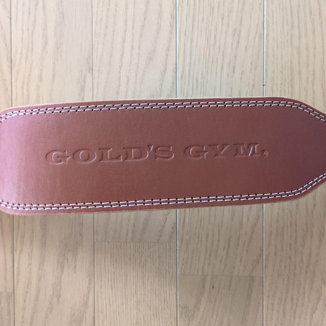 GOLD'S GYM プロレザーンベルト　Sサイズ