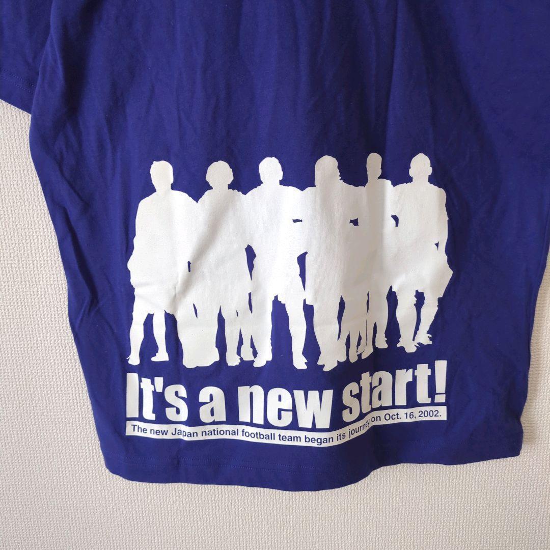 アディダス adidas Tシャツ サッカー 日本代表 2003 キリン 青
