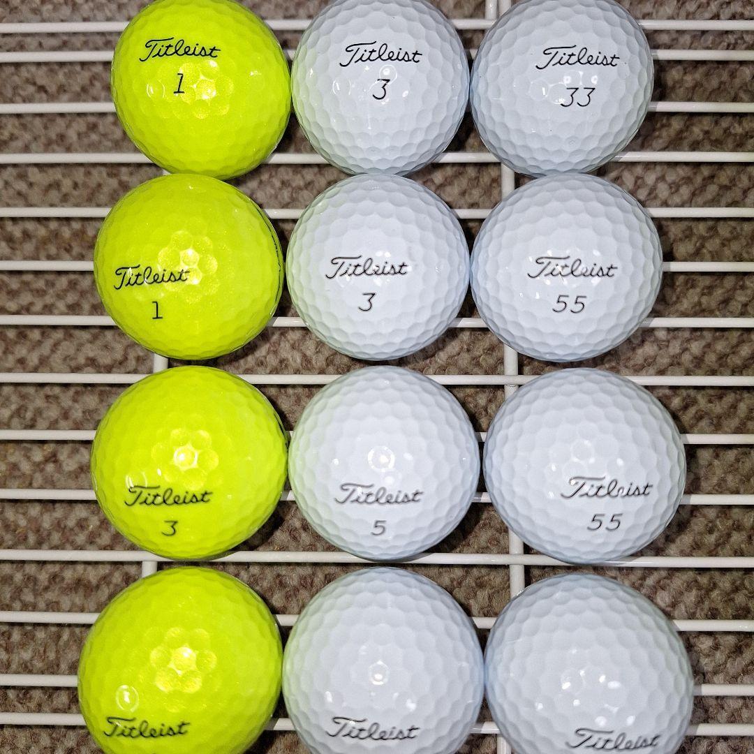 美品Titleist V1 V1X ロストボール2４球