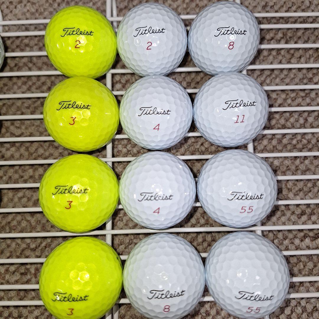 美品Titleist V1 V1X ロストボール2４球