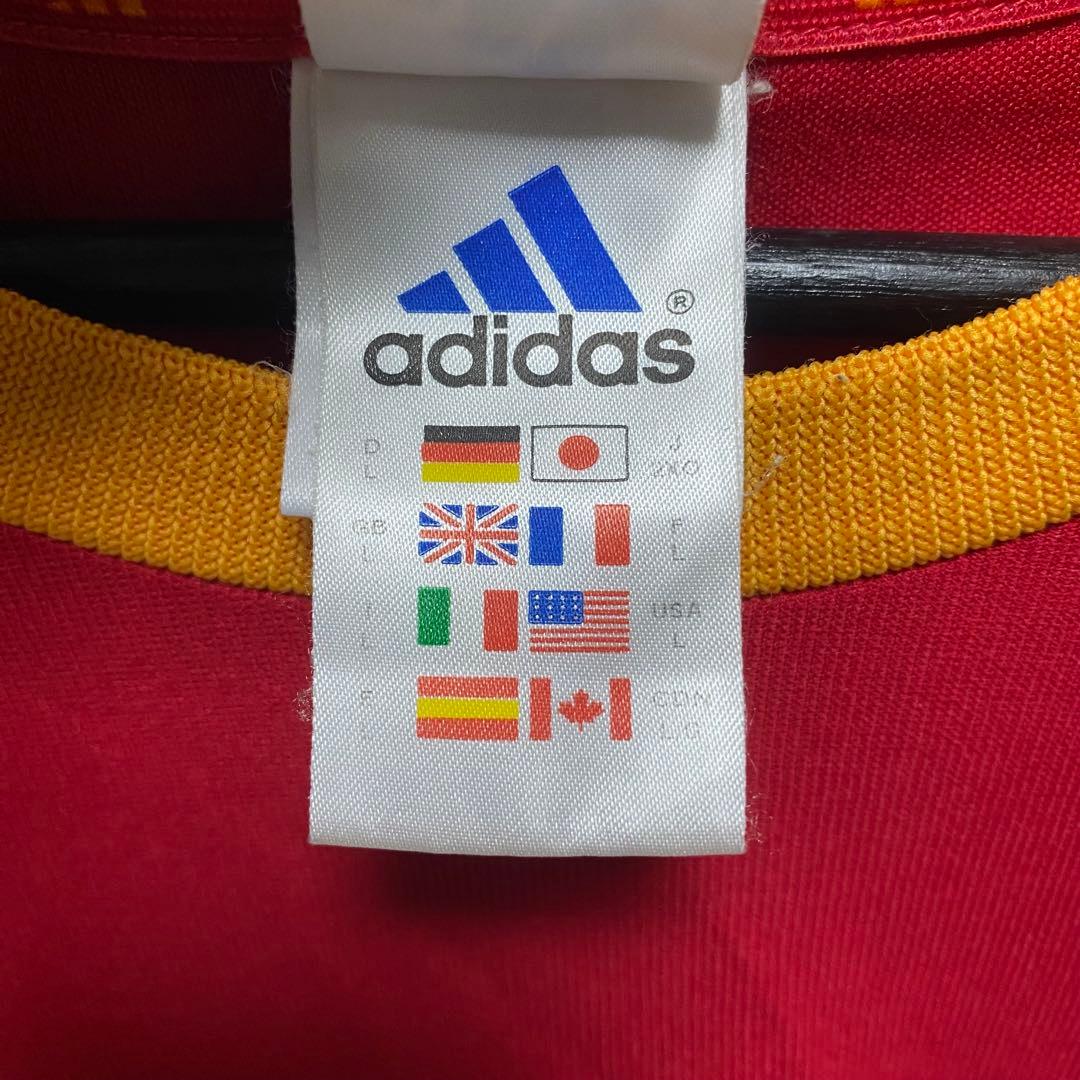 04-05 W杯 アディダス　スペイン代表 ユニフォーム　2XOサイズ