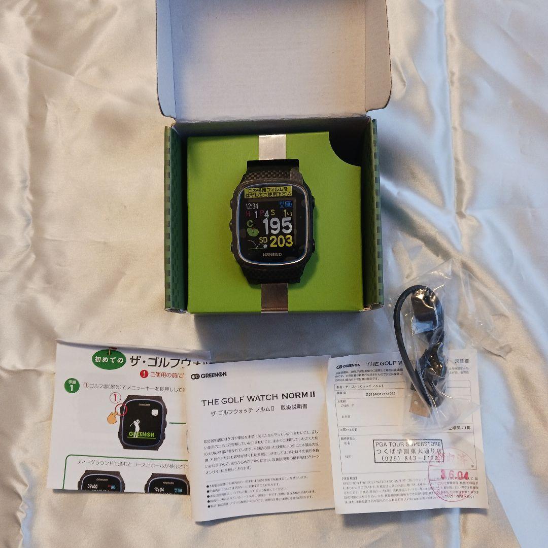 THE GOLF WATCH NORM II ブラック
