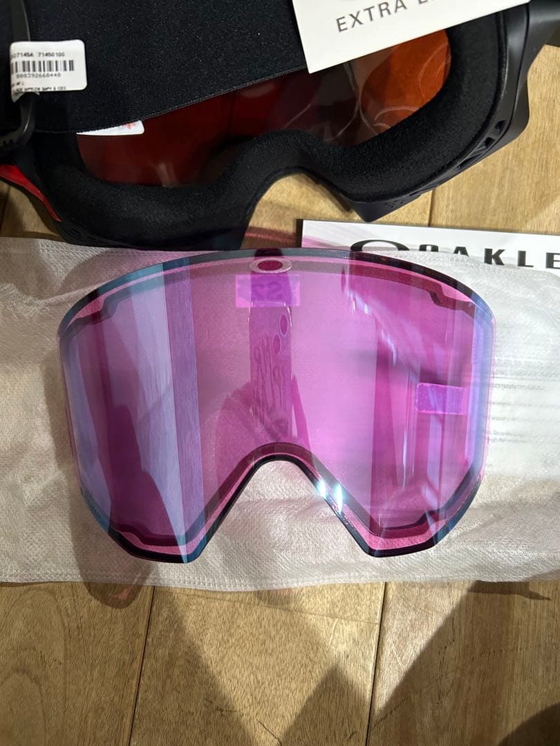 新品　OAKLEY ゴーグル スペアレンズ付FLOW SCAPE L アジアン