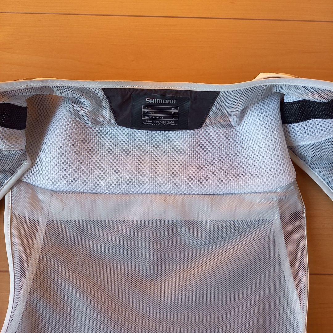 鮎ベスト／SHIMANO 2WAYショートベスト VE-022T（2XL）