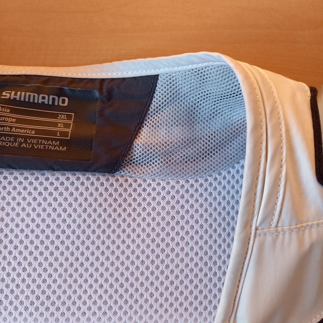 鮎ベスト／SHIMANO 2WAYショートベスト VE-022T（2XL）